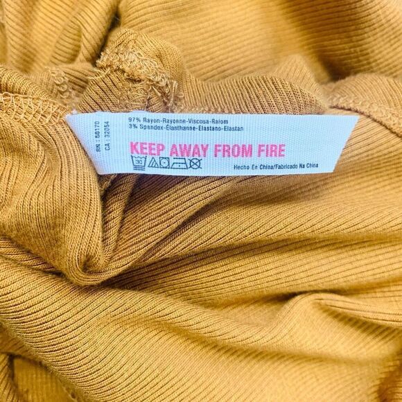 Free People Beach Mustard Dress‎ - Picture 10 of 10